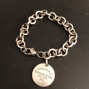 Return to Tiffany Round Tag Bracelet